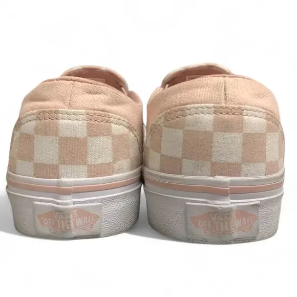 Vans Off The Wall Rose/White Checkered-Women’s-Size 6.5 - Picture 5 of 7